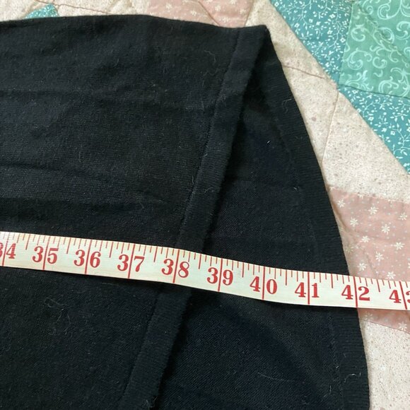 Philosophy Dress Womens M Black Long Sleeve Knit Sweater Lagenlook Artsy Boho - Picture 10 of 10